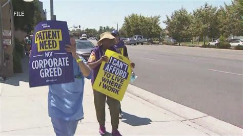 Healthcare workers union holding strike authorization vote amid ‘growing patient care crisis’ 